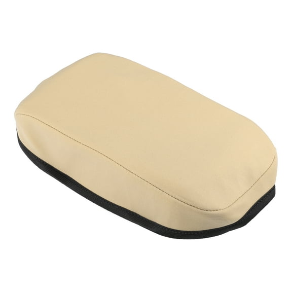 Unique Bargains Center Console Armrest Cover Console Covers Pad Trim Protector for Nissan Sentra 2013-2019 Light Brown