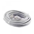 thumbnail image 2 of 50 FT White RJ11 Modular Telephone Extension Cord with High Flexibility, 2 of 5