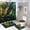 Color-1, variant on Enchanted Twilight Butterfly Meadow Shower Curtain Set 4PCs with Hooks Waterproof Bathroom Toilet Mat Lid Decor