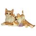 thumbnail image 2 of Design Toscano Kitten Crowd Cat Family Statue,full color, 2 of 2