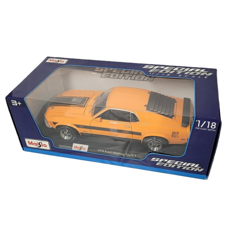 Maisto 1:18 Special Edition 1970 Ford Mustang Mach 1 Orange