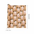 thumbnail image 3 of Brown Paper Wrapping Paper Featuring Vintage Christmas Wrapping Paper Design, Kraft Wrapping Paper Roll for Holiday Gift Presentation and Party Decorations, Festive Christmas, 3 of 4