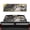 Black Gold Marble Print, variant on POLERO Running White Horses Sunset Car Rear Windshield Sunshade for Most Pickup Trucks, Perforated Easy to Install Vinyl Truck Rear Window Decal