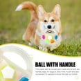 thumbnail image 5 of Dog Toy Soccer Ball with Handles, 5.11In Interactive Squeaky Floating Ball for Toss and Fetch Play, Suitable for Water Play Training and Outdoor Games, 5 of 11