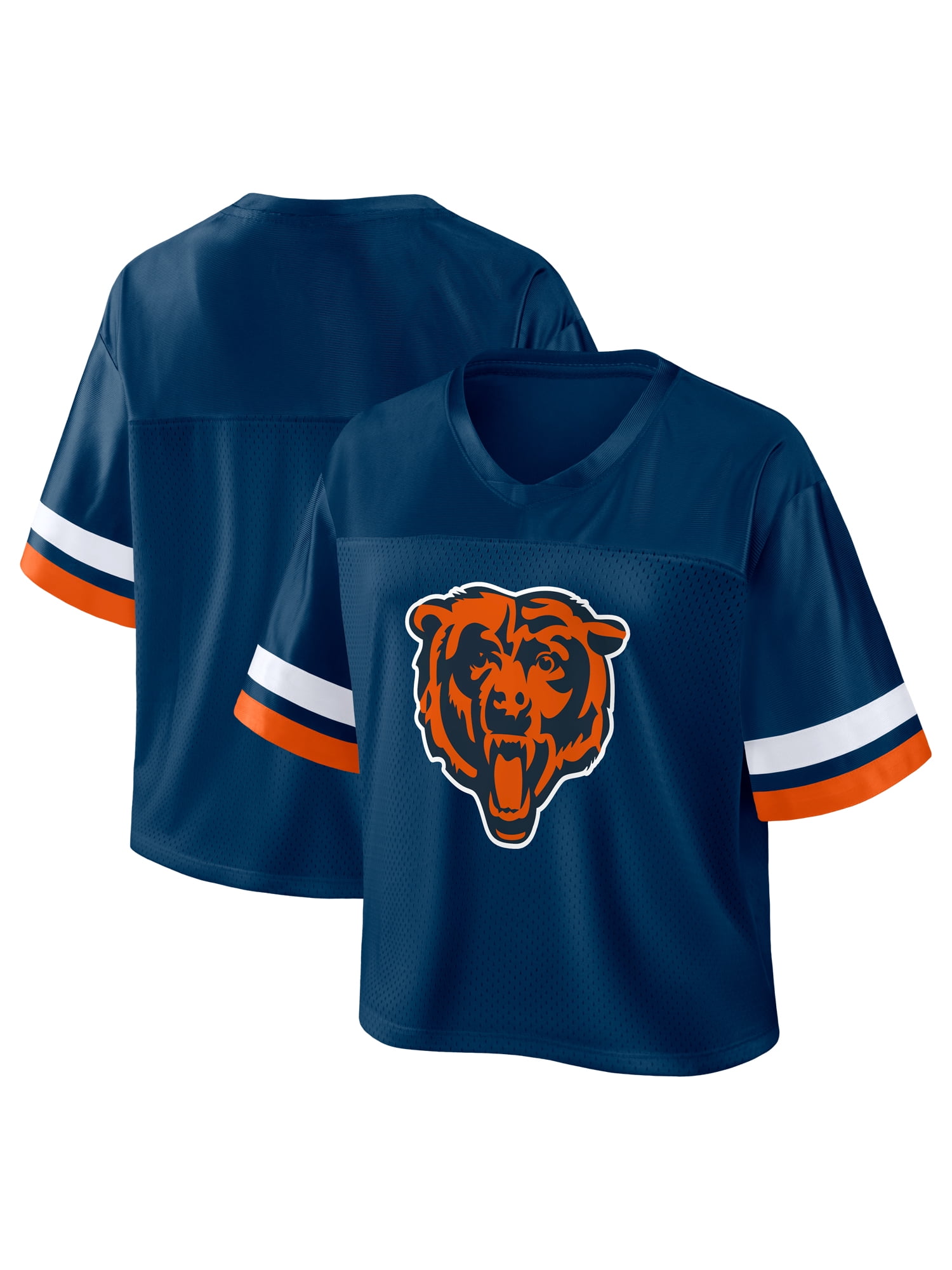 NFL Chicago Bears Women's Synthetic Navy Jersey