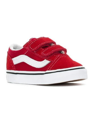 Vans Old Skool Skate Shoes Women's Size 7 Burgundy Red Sneakers