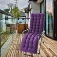 thumbnail image 1 of fastboy Coussin de Jardin Confortable en Polyester Matelas Épaissi Extérieur Intérieur Violet B, 1 of 8