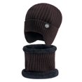 thumbnail image 5 of Winter Beanie Hat Scarf Sets Warm Hat Velvet Thickened Knitted Hat, 5 of 5