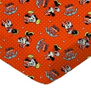 SheetWorld Fitted 100% Cotton Jersey Play Yard Sheet Fits BabyBjorn Travel Crib Light 24 x 42, Minnie Mouse Red