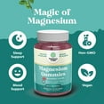 thumbnail image 4 of Natures Craft 180mg Magnesium Citrate Gummies, Natural Sleep Aid & Muscle Support, Berry, 60 Ct, 4 of 9