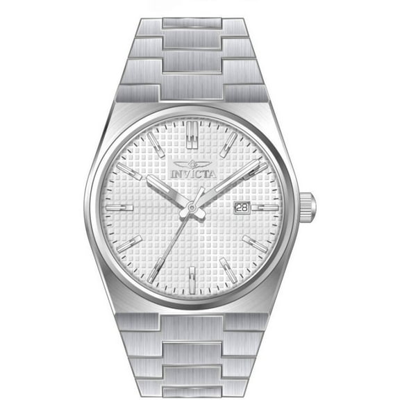 Invicta 48393 Men's Speedway Silver Tone Dial Steel Bracelet Watch