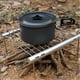 thumbnail image 5 of Parrilla de barbacoa portátil plegable menos parrilla de acero al aire libre, 5 of 5