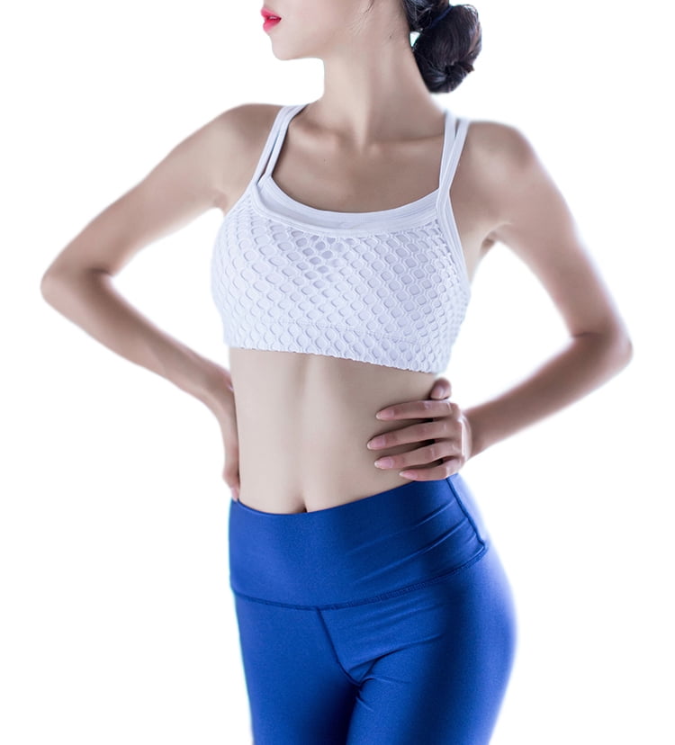 fishnet sports bra