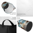 thumbnail image 2 of Balery Fresh Coconut Splash Cesta de ropa redonda con asas, impermeable, independiente, para ropa, juguetes, dormitorio y familia-Small, 2 of 6