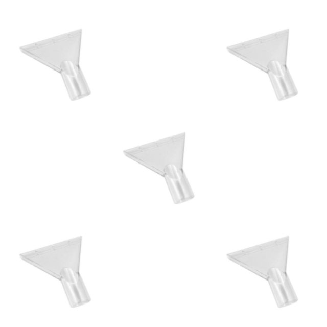 kurtrusly 1/2/3/5 Routine de Nettoyage de Tête de Brosse à Vide avec des Résultats Exceptionnels Lisse Grand transparent 5PCS
