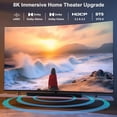 thumbnail image 3 of BENFEI 8K HDMI to hdmi Cable, Certified Ultra High Speed Hdmi Cable 4K@240Hz, 8K@60Hz,6 feet,48Gbps,Aluminum Shell, Nylon Braided, 3 of 6