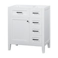 thumbnail image 2 of Bellemave 30'' Bathroom Vanity Without Sink,Cabinet Base Only,Bathroom Cabinet with Drawers,Solid Frame and MDF Board,White, 2 of 12