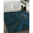 thumbnail image 2 of Ahgly Company Indoor Rectangle Patterned Night Black Area Rugs, 2' x 4', 2 of 6