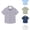 Light Gray, variant on Boys Solid Dress Shirt Classic Plain Tone Turn Down Collar Button Up Short Sleeve School Uniform Blouse