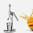 thumbnail image 2 of Manual Citrus Juicer - Hand Press Lemon Orange Squeezer for Fresh Juice, Heavy Duty Stainless Steel Fruit Press with Non-Slip Base - Easy Clean Kitchen Juicer ., 2 of 10