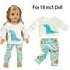 thumbnail image 2 of Ropa para muñecas XIANXIAN, pijamas cómodos, conjunto para dormir, colección de ropa linda, pijamas, juguete para niña, accesorio para muñeca de 18 pulgadas, juguete para niña, 2 of 4