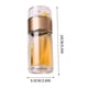thumbnail image 3 of Taza de Té de Doble Capa de Alta Gama, Vaso de Vidrio Transparente, Taza Filtrante Portátil, para Mujeres y Hombres., 3 of 6