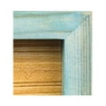 thumbnail image 2 of Blue Wooden Picture Frame 18x24 - Natural Rustic Solid Wood Thick Borders, Wall Mounting Poster Photo Frames, 2 of 5
