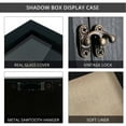 thumbnail image 5 of Black Shadow Box Frame Real Glass Window Door with Hinge 8 x 10, 5 of 7
