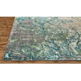 thumbnail image 7 of Arsene Textured Abstract Rug, Capri Blue/Yellow, 2ft - 7in x 8ft, Runner, 7 of 7