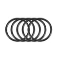 thumbnail image 1 of 100Pcs 26mm x 1.9mm Anillo de goma nitrilo flexible negro, arandela de sellado de aceite, grommets, 1 of 5