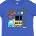thumbnail image 4 of Inktastic Im Gonna Be a Big Brother Truck and Crane Boys Toddler T-Shirt, 4 of 5