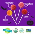 thumbnail image 3 of YumEarth Halloween Organic Lollipops, 13.10 oz, 60 Count Box, 3 of 9