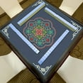thumbnail image 3 of Herrnalise Mahjong Table Mat,28"x28" Anti-Slip Thickened Mahjong Table Cover,Noise Reduction Mahjong Mat,Soft & Wear-Resistant Mahjong Accessories Tablecloth for Poker Card Board & Tile Games, 3 of 9