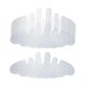 thumbnail image 3 of 20x Insertos reutilizables con forma corona béisbol, fieltro suave, multifuncionales, fáciles usar, accesorios protectores para gorras, forro Blanco L, 3 of 8