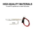 thumbnail image 4 of QualitChoice 9piece Aluminum Alloy Front Bumper Upgrade For SCX24 AXI00001 Easy To Updated Parts Safety Silver, 4 of 6