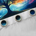 thumbnail image 4 of Manfei Tree Of Life Black Out Curtains for Teens Adults,Gradient Galaxy Universe Curtains Pack of 2 (42x63 Each),Bohemian Boho Bedroom Curtains,Lightweight Room Decor, 4 of 6
