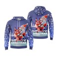 thumbnail image 3 of Sudadera con capucha navideña con estampado completo para hombres y mujeres, sudadera con capucha con gráfico de Papá Noel, sudaderas holgadas de gran tamaño, ropa para hombres, 3 of 5