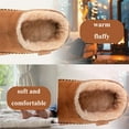 thumbnail image 2 of Yunkctuk Men's Casual Shoes with Suede Slippers, Indoor/Outdoor Warm Plush Comfortable Home Shoes, Autumn and Winter Men's Non Slip Slippers., 2 of 7
