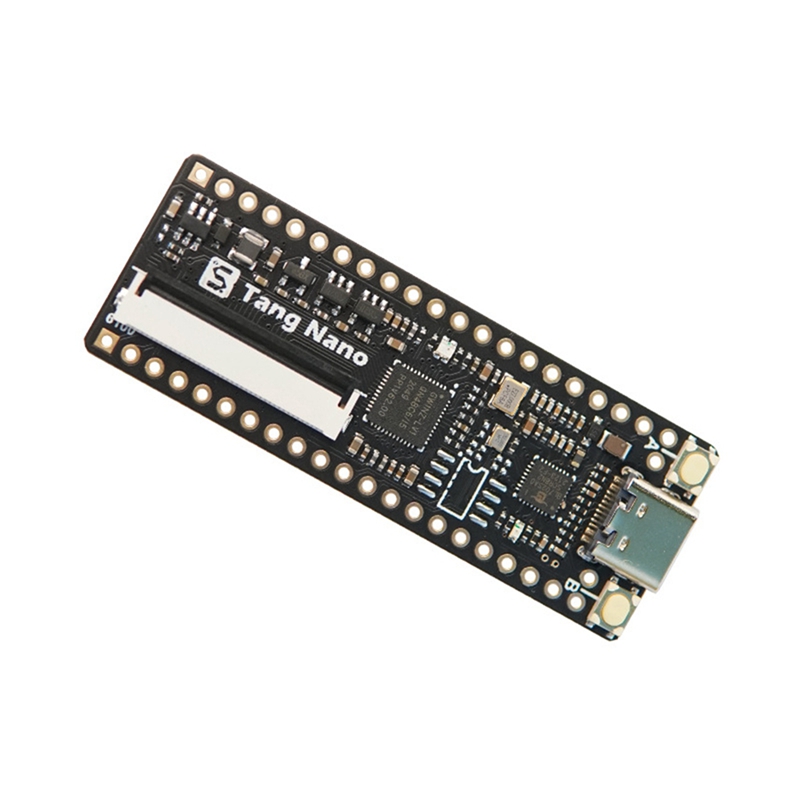 2Pcs Tang Nano Minimalist FPGA Development Board Straight Insert Breadboard Tang Nano 1K Development Board