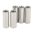 thumbnail image 2 of 5Pcs Coupling Nut Round M12 Stainless Steel Rod Connector Nut Female Thread Fastener, 2 of 14