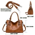 thumbnail image 3 of GAEKEAO Hobo Bags for Women Handbags Purse Ladies Leather Shoulder Bag Crossbody Purses, 3 of 6