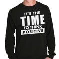 thumbnail image 5 of Time Think Cute Optimistic Gym Long Sleeve TShirt Men Women Brisco Brands S, 5 of 5