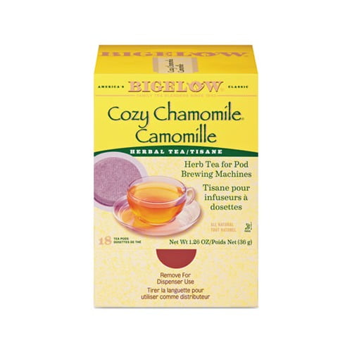 Cozy Chamomile Herbal Tea Pods 1.90 oz, 18/Box