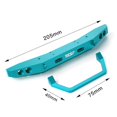 thumbnail image 3 of Ruiboury Front Bumper For Gen7 Crawler Rc Front Bumper Aluminum Alloy Durable RC Car Accessories Replacement Parts RC Upgrade Part Blue, 3 of 5