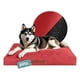 thumbnail image 1 of Cama Antiestrés de Foam para Perro Grande y Gato, Colchoneta Lavable Esquima (Rojo, 95x65 cm), 1 of 6