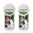 thumbnail image 2 of Miangastore USB Charging Mobile Phone Fill Light Mobile Phone Selfie Use Fill Light(White), 2 of 8
