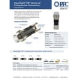 thumbnail image 4 of Conectores de compresión coaxial C.P. Company PPC EX6XLWS AquaTight RG6 bolsas Qty-15 de 50 piezas, 4 of 5