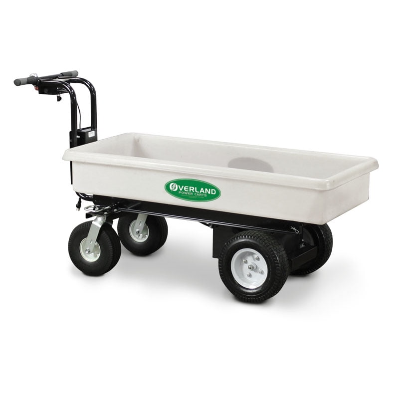 Overland Electric Garden Wagon 6 Cu. Ft. Hopper