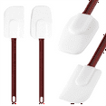 thumbnail image 1 of Heavy Duty Spatula and Spoonula High Heat Silicone Spatula Large Rubber Spatulas for Kitchen Use Commercial Spatula, 1 of 5