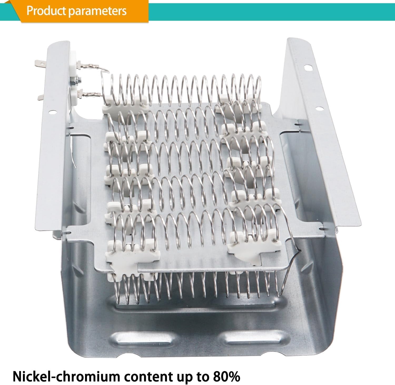 MEDC200XW1 MEDB755DW2 MEDC215EW0 MEDC215EW1 Dryer Heating Element Kit Fit for May-tag MEDC200XW2 MEDC200XW3 MEDC400BW0 MEDB766FW0 MEDB755DW0 MEDC200XW0 MEDC400BW1 MEDC415EW0